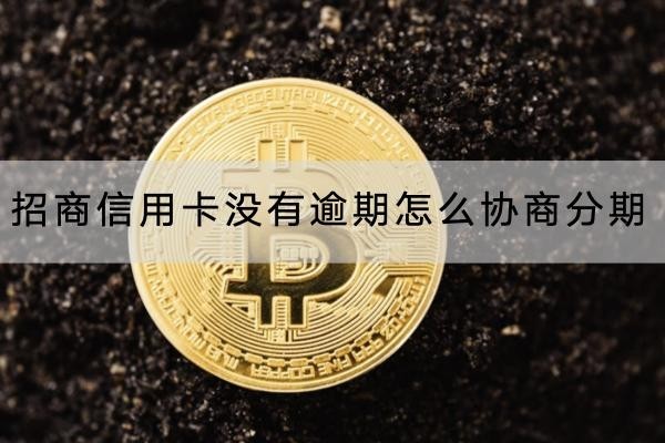 招商信用卡没有逾期怎么协商分期