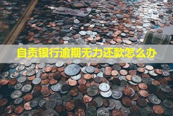 自贡银行逾期无力还款怎么办？