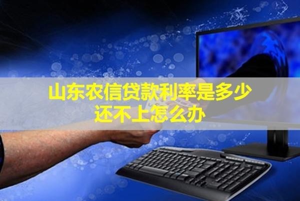 山东农信贷款利率是多少？还不上怎么办？