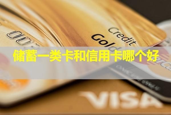 储蓄一类卡和信用卡哪个好