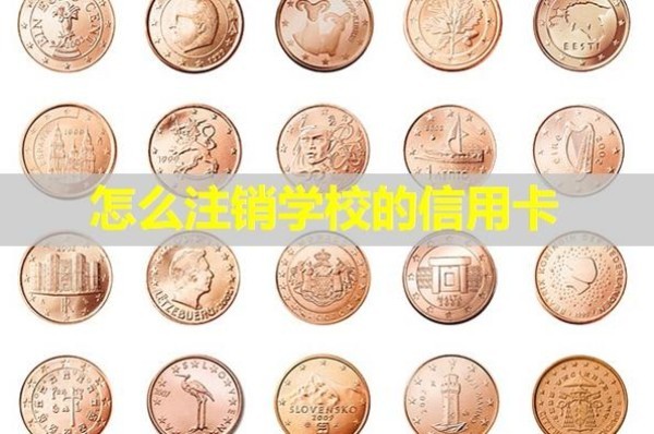 怎么注销学校的信用卡