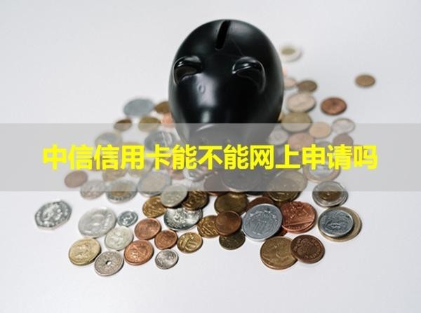 中信信用卡能不能网上申请