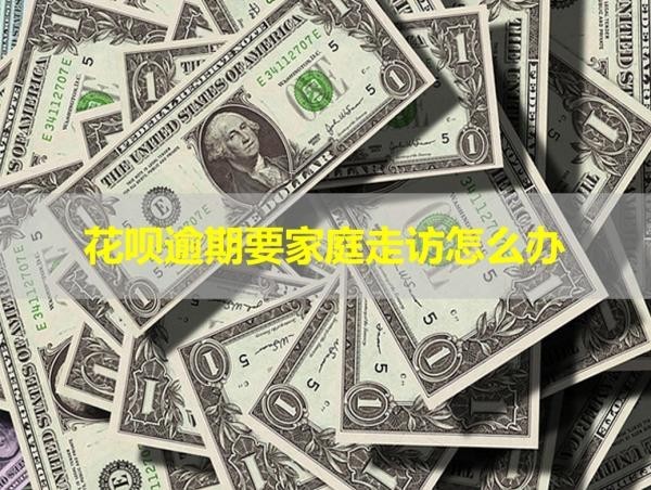 花呗逾期要家庭走访怎么办