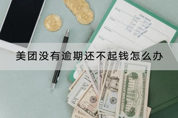 美团没有逾期还不起钱怎么办