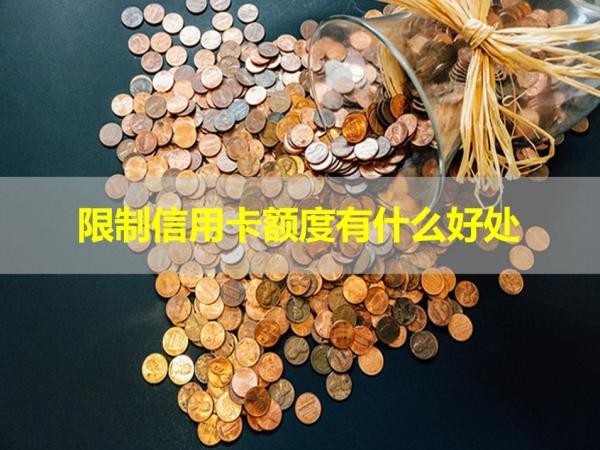 限制信用卡额度有什么好处