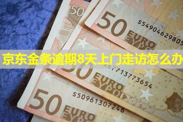 京东金条逾期8天上门走访怎么办