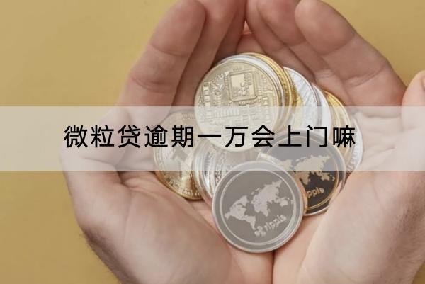 微粒贷逾期一万会上门嘛