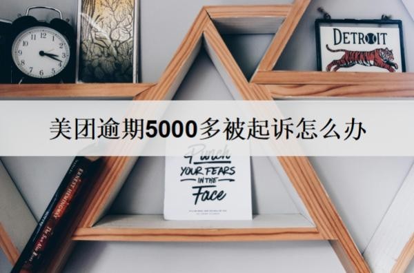 美团逾期5000多被起诉