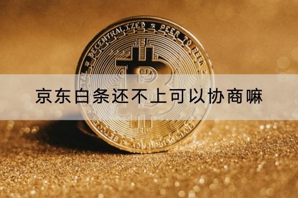京东白条还不上可以协商嘛