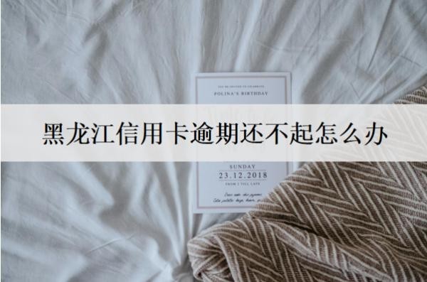 黑龙江信用卡逾期还不起怎么办