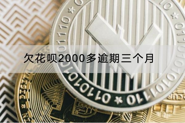欠花呗2000多逾期三个月