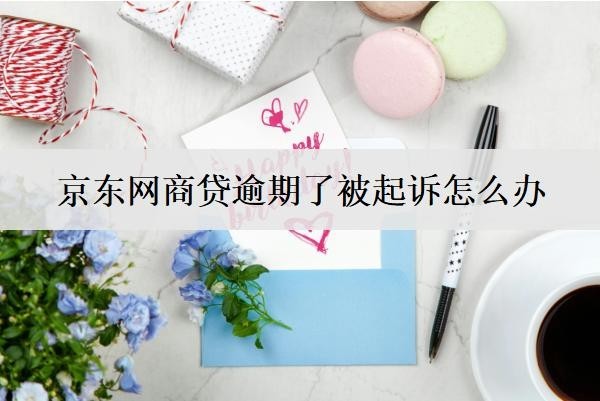 京东网商贷逾期了被起诉