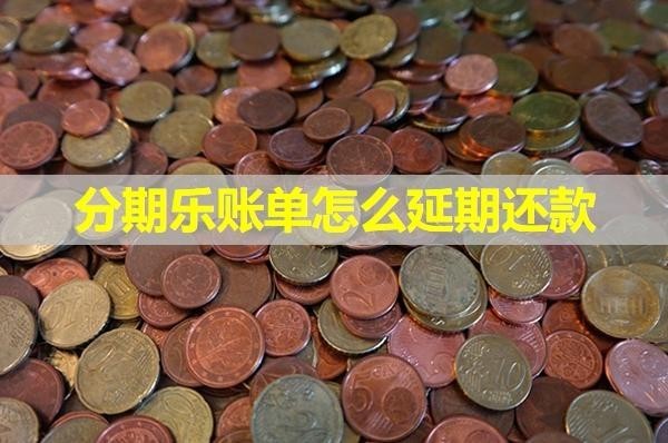 分期乐账单怎么延期还款