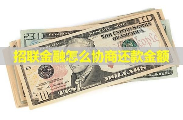 招联金融怎么协商还款金额