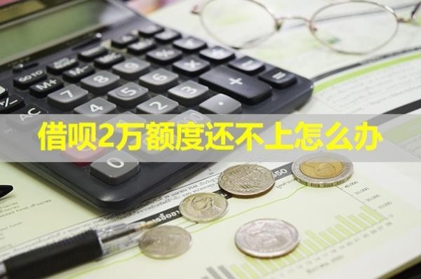 借呗2万额度还不上怎么办