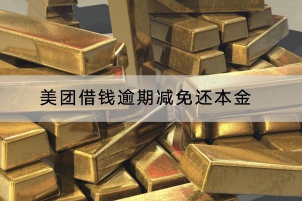美团借钱逾期减免还本金