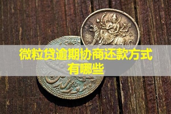 微粒贷逾期协商还款方式
