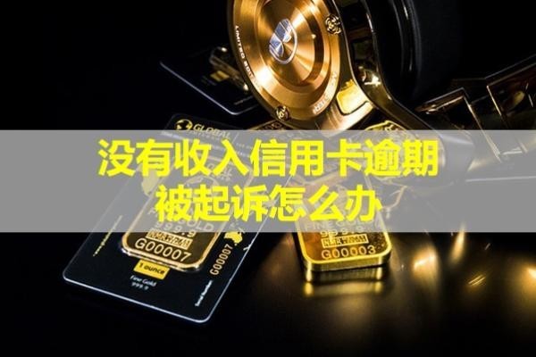 没有收入信用卡逾期被起诉