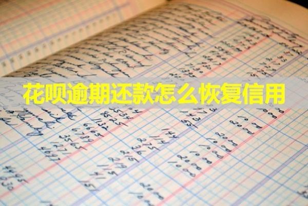 花呗逾期还款怎么恢复信用