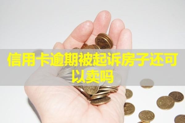 信用卡逾期被起诉房子还可以卖吗