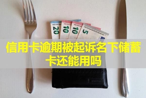 信用卡逾期被起诉名下储蓄卡