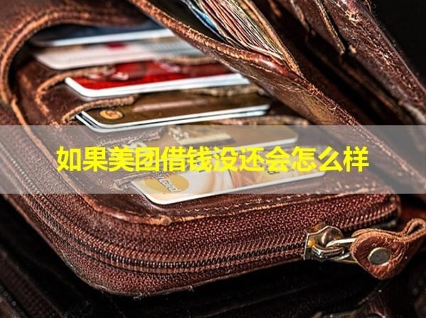 如果美团借钱没还会怎么样