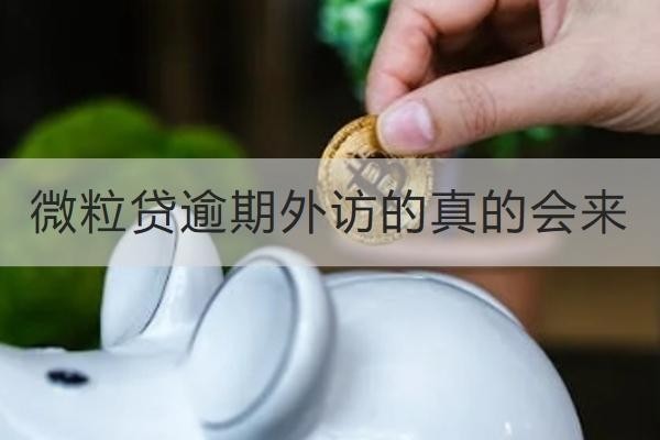 微粒贷逾期外访的真的会来