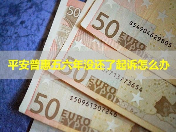 平安普惠五六年没还了