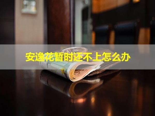 安逸花暂时还不上怎么办
