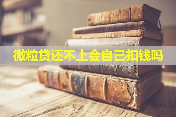 微粒贷还不上会自己扣钱吗