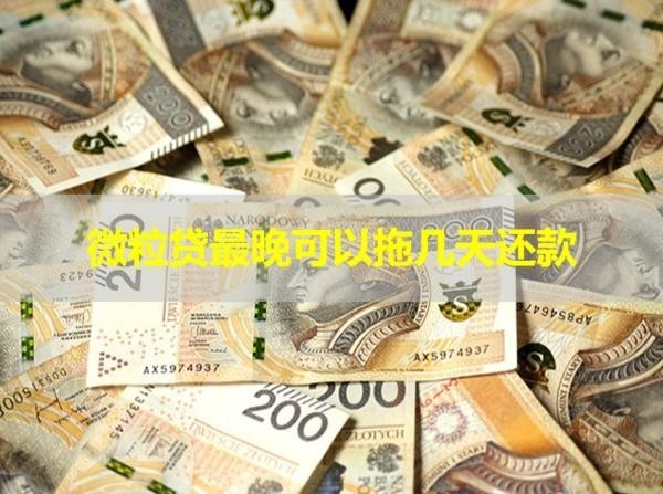 微粒贷最晚可以拖几天还款
