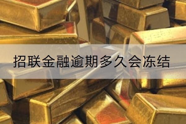 招联金融逾期多久会冻结？被冻结了怎么办