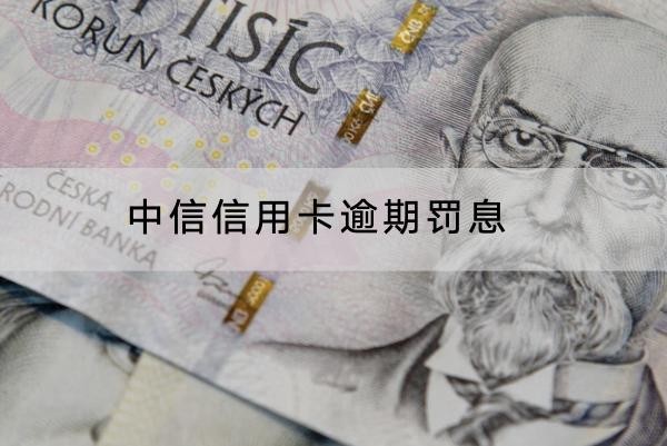 中信信用卡逾期罚息