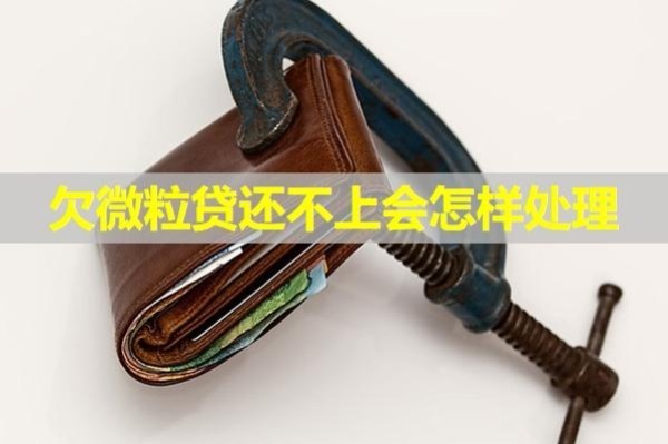 欠微粒贷还不上会怎样处理