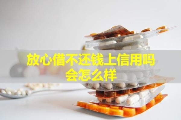 放心借不还钱上信用吗会怎么样