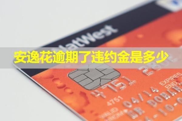 安逸花逾期了违约金是多少