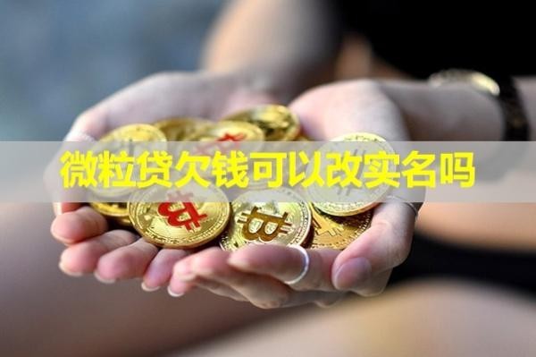 微粒贷欠钱可以改实名吗