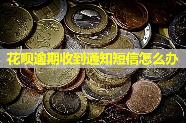 花呗逾期收到通知短信怎么办