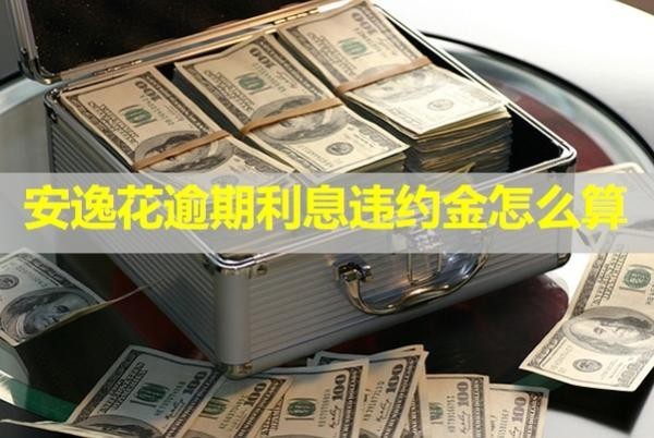 安逸花逾期利息违约金怎么算