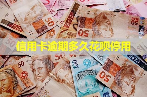 信用卡逾期多久花呗停用