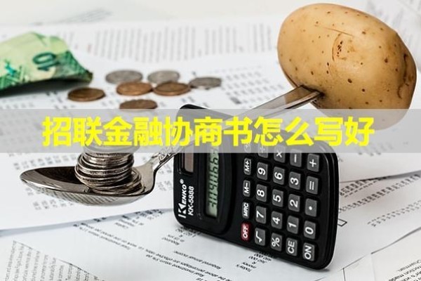 招联金融协商书怎么写好