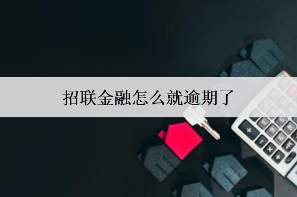 招联金融怎么就逾期了