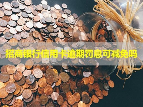招商银行信用卡逾期罚息
