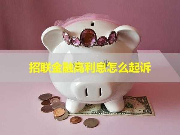 招联金融高利息怎么起诉