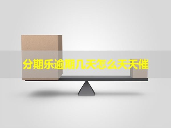 分期乐逾期几天怎么天天催