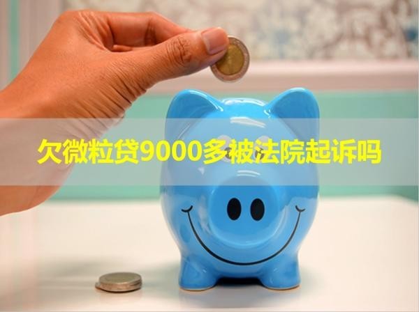 欠微粒贷9000多被法院起诉