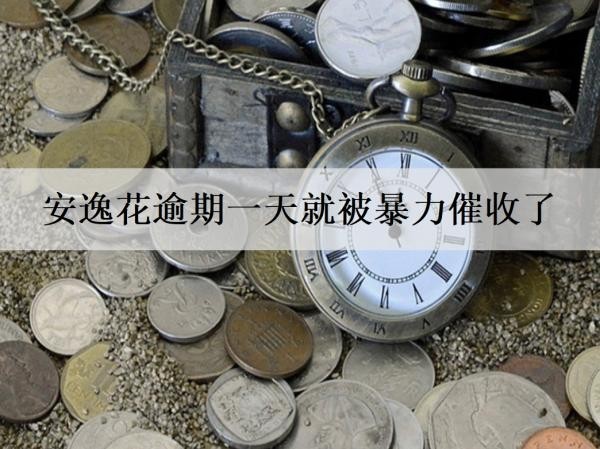 安逸花逾期一天就被暴力催收了