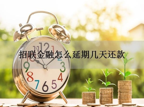 招联金融怎么延期几天还款