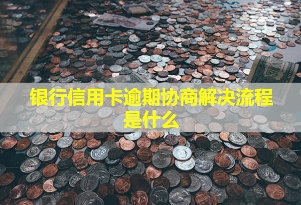 银行信用卡逾期协商解决流程