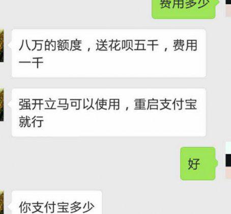 支付宝借呗强开新外挂，花呗假客服真骗子，他骗钱你背债！